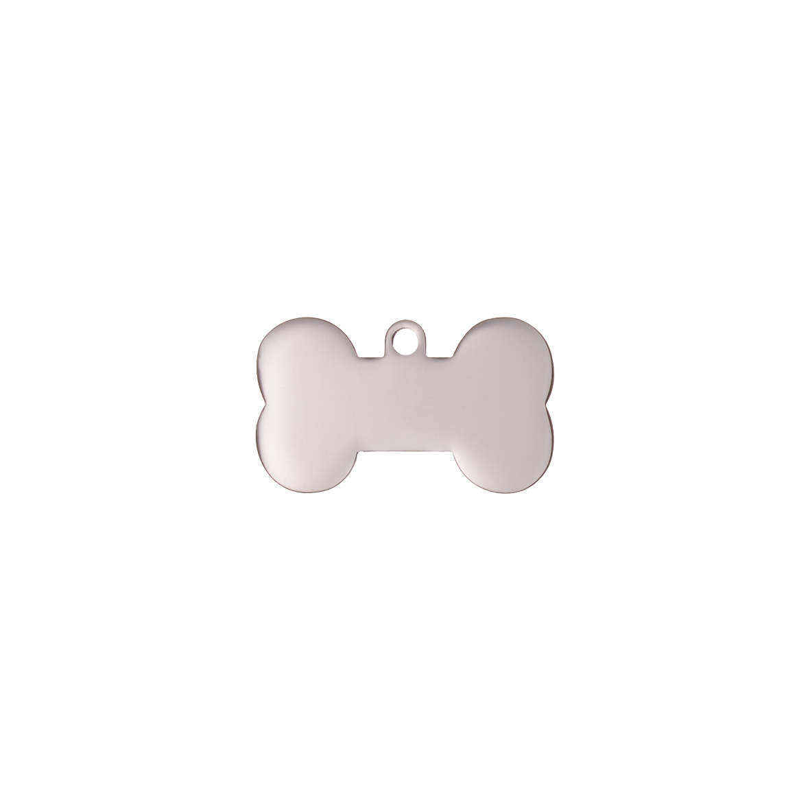 Кость мини 37x22 мм серебристый 110-612s